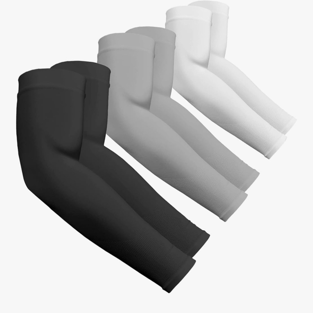Black and White Arm Sleeves Set
